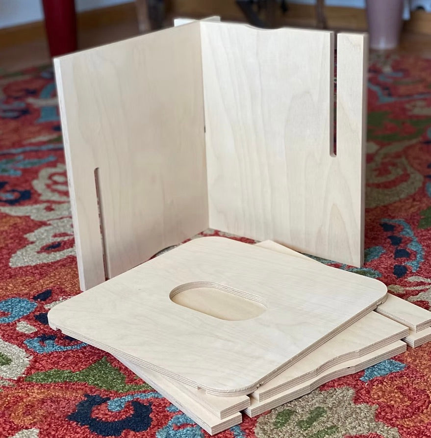 Nontoxic Birchwood Pelvic Steam Box (for shipping nationwide*)