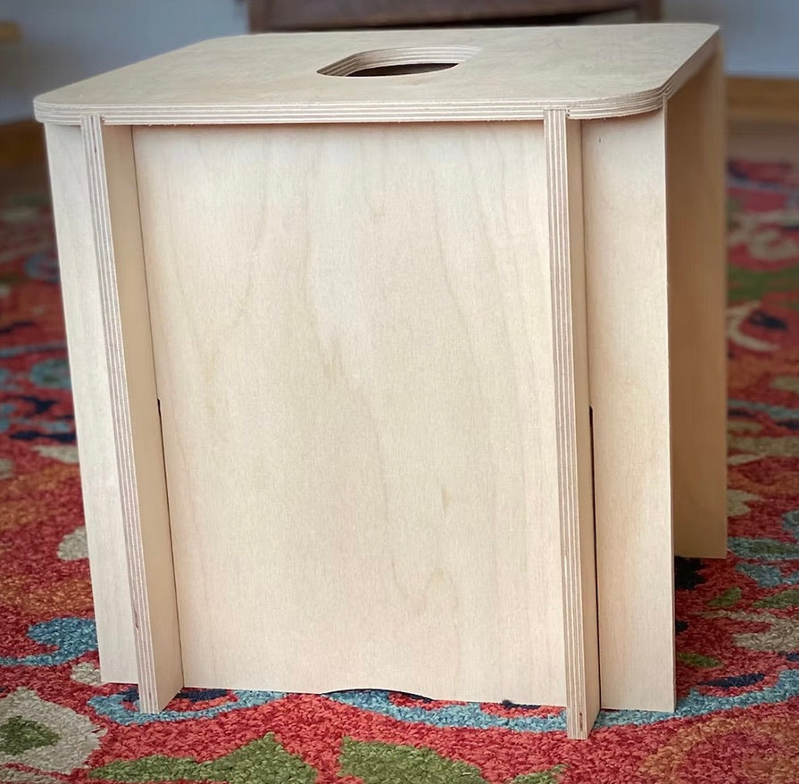 Nontoxic Birchwood Pelvic Steam Box (for shipping nationwide*)