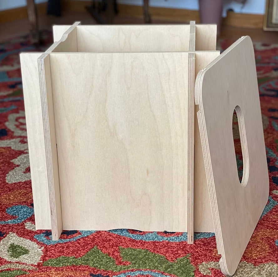 Nontoxic Birchwood Pelvic Steam Box (for shipping nationwide*)