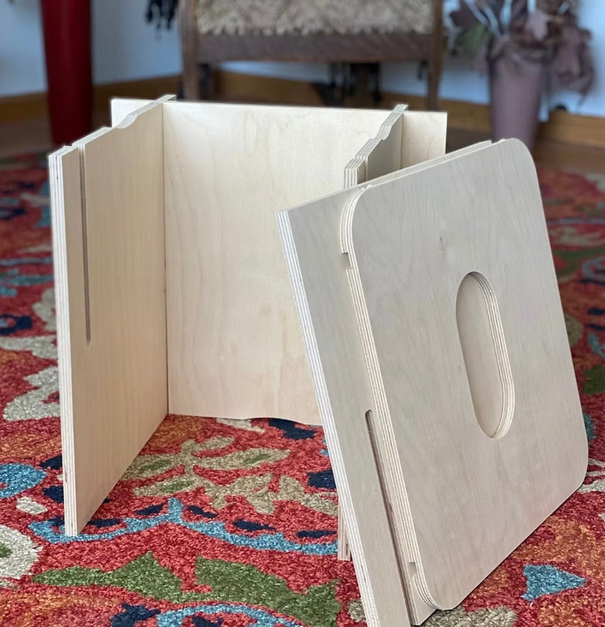 Nontoxic Birchwood Pelvic Steam Box (for shipping nationwide*)
