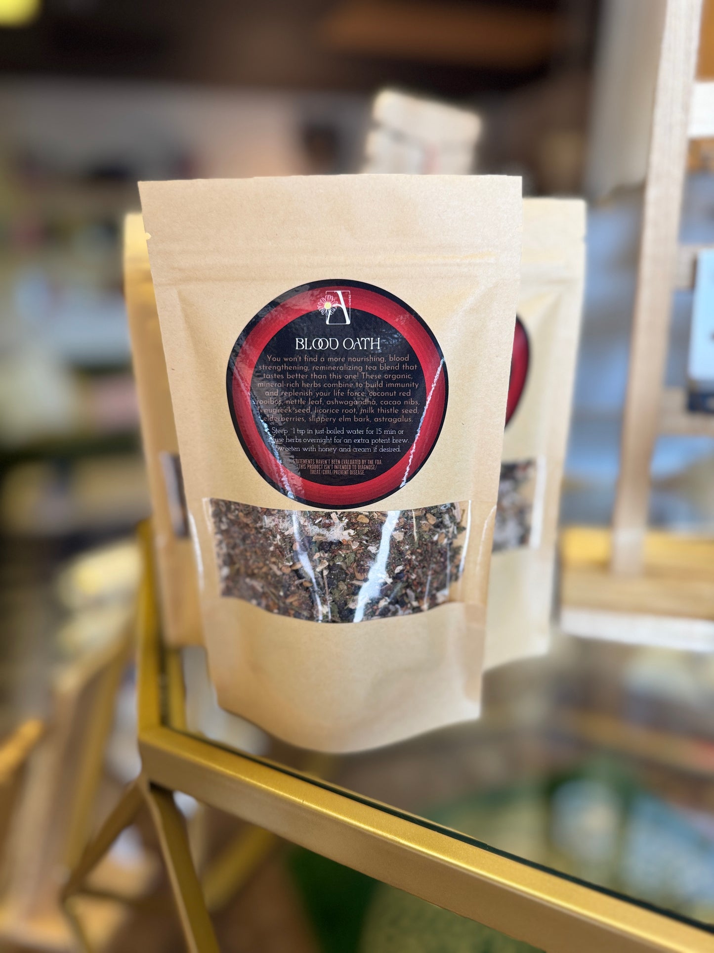 Organic Tea Blend: Blood Oath