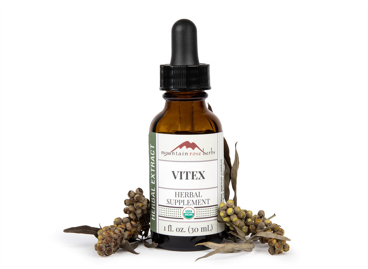Mountain Rose Herbs Organic Vitex / Chaste Berry Extract (2 oz)