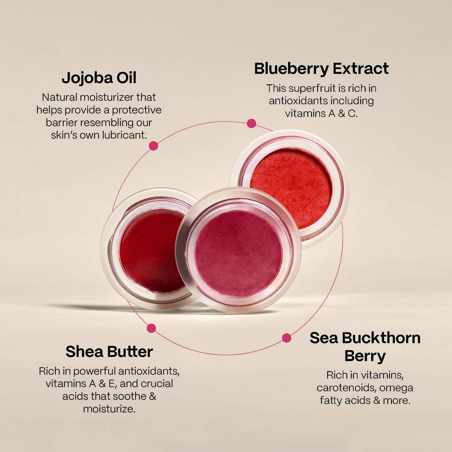 MadHippie Cheek and Lip Tint (Plum)