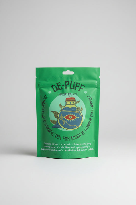 Liver and Lymph Detoxifying Organic Tea Blend: De-Puff