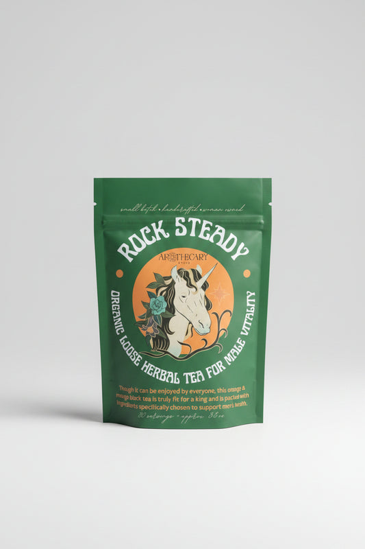 Organic Tea Blend for Male Vitality: Rock Steady