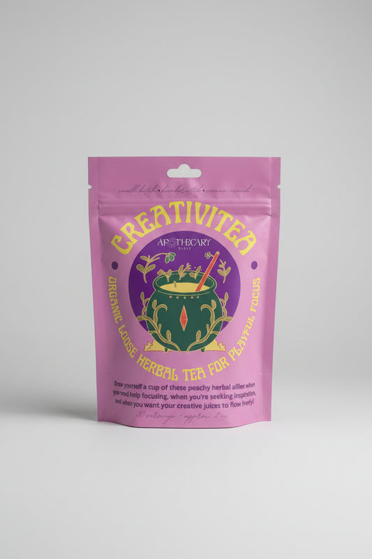 Organic Tea Blend for Attention, Productivity, and Focus: CreativiTEA