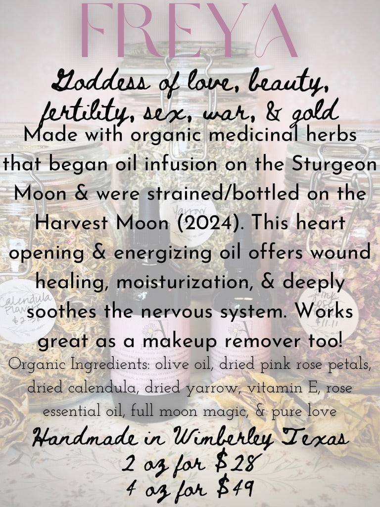 Freya Herbal Body Oil