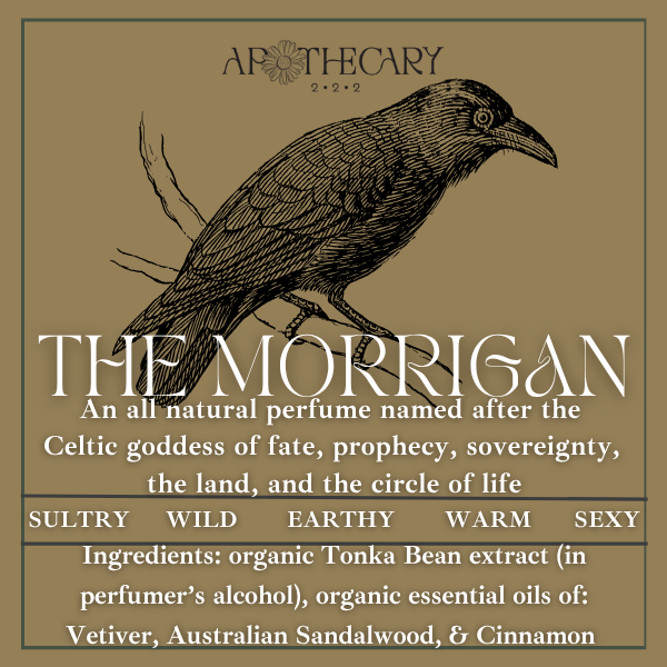 The Morrigan Organic Perfume (1 oz)