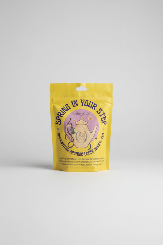 Energizing Anti-inflammatory Organic Tea Blend: Spring in Your Step