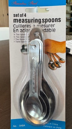 Measuring Spoons - Set of 4