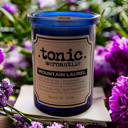Tonic Mercantile 6oz candle (Mountain Laurel)