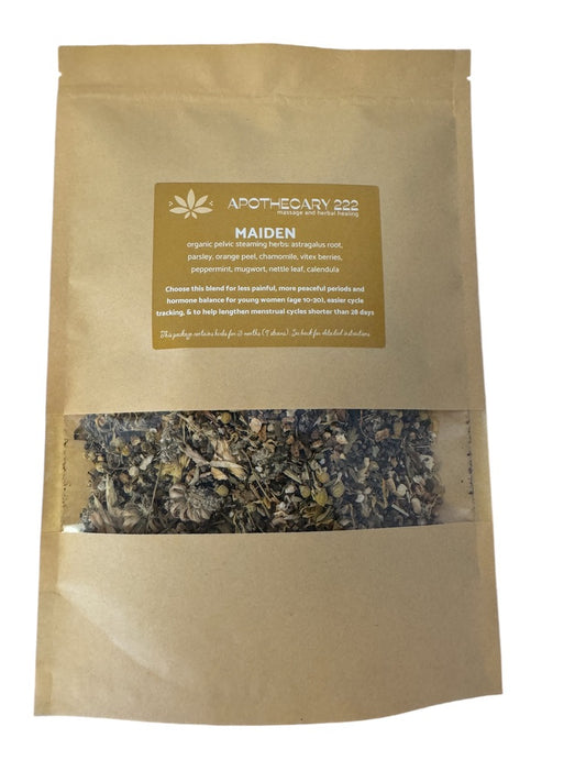 MAIDEN 3 month supply of organic pelvic steam herbs