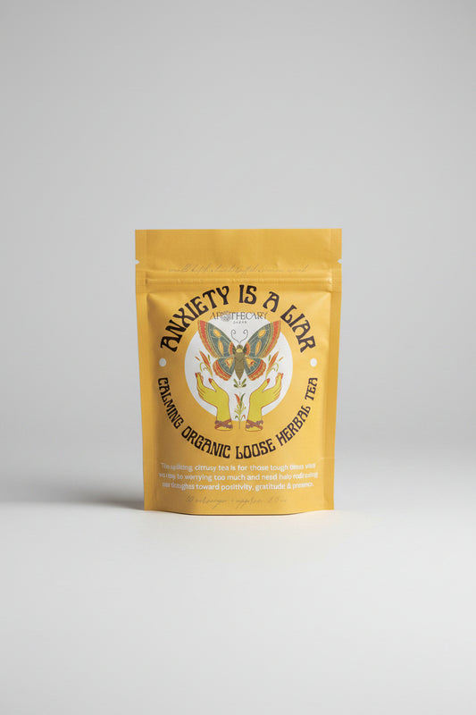 Calming and Uplifting Organic Tea Blend: Anxiety is a Liar