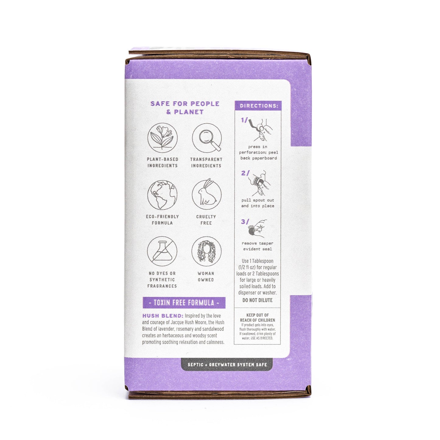 Laundry Detergent: Free and Clear / 1.5L (100 Loads)