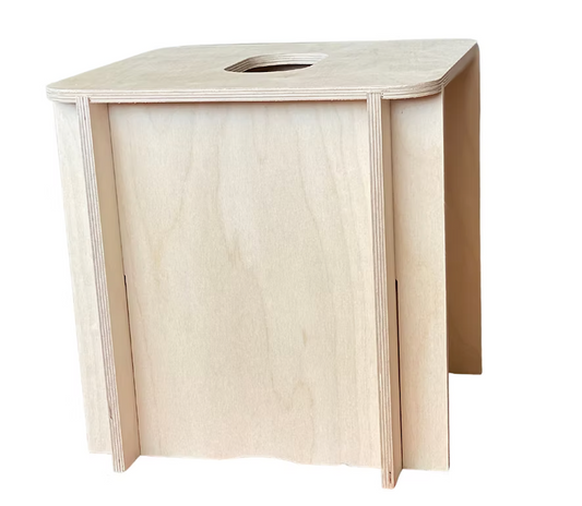 Nontoxic Birchwood Pelvic Steam Box (for shipping nationwide*)