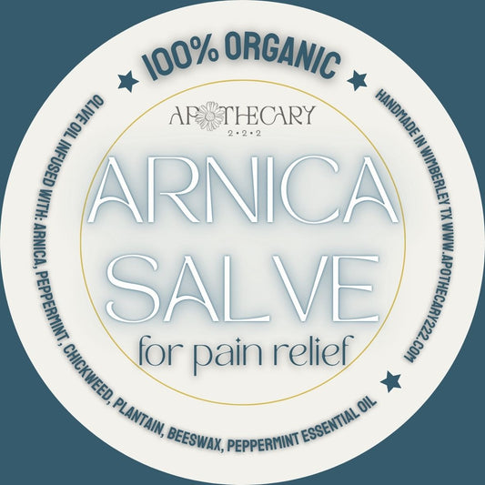 Organic Arnica Salve (1 oz jar)