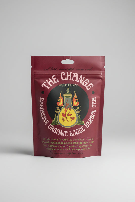 Balancing Organic Tea Blend for Perimenopause and Menopause: The Change