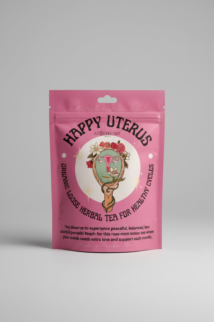 Organic Menstrual Comfort Tea Blend: Happy Uterus