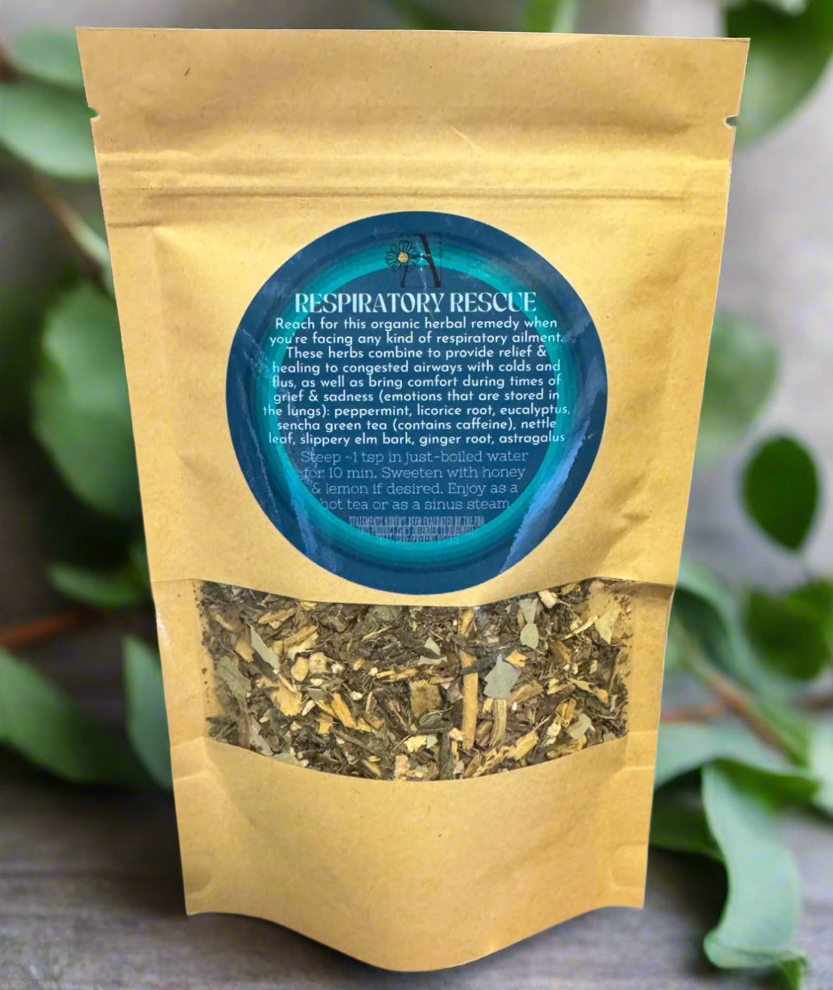 Organic Tea Blend: Respiratory Rescue
