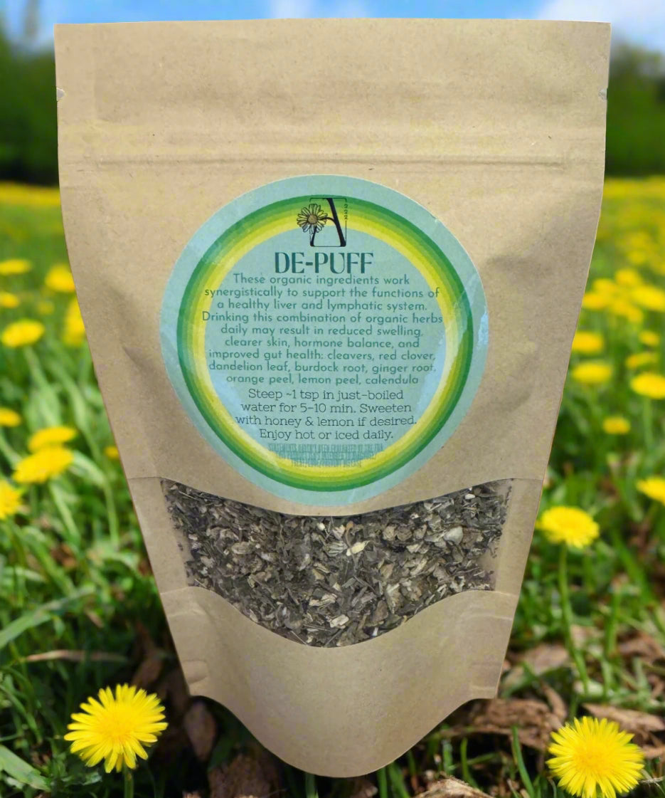 Organic Tea Blend: De-Puff