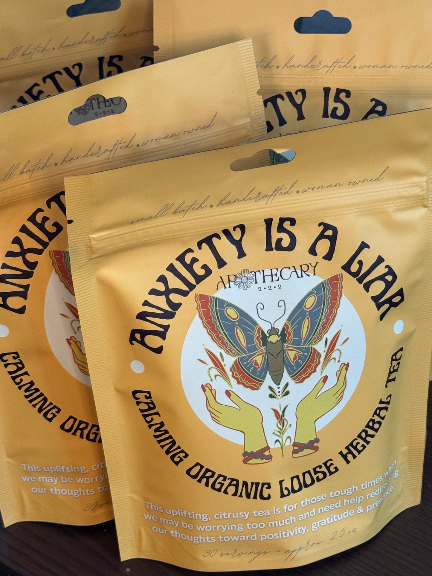 Organic Tea Blend: Anxiety is a Liar