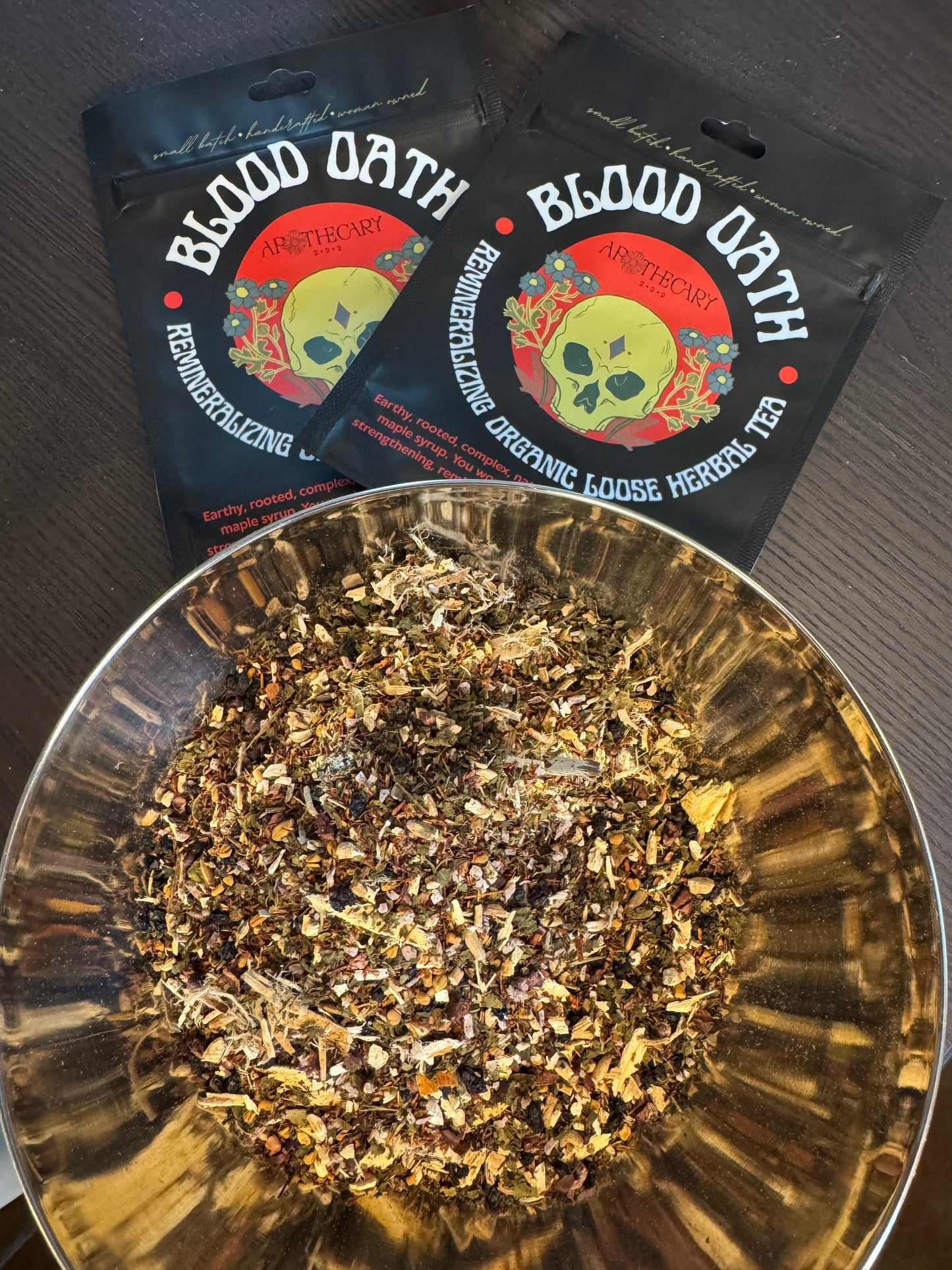 Organic Tea Blend: Blood Oath
