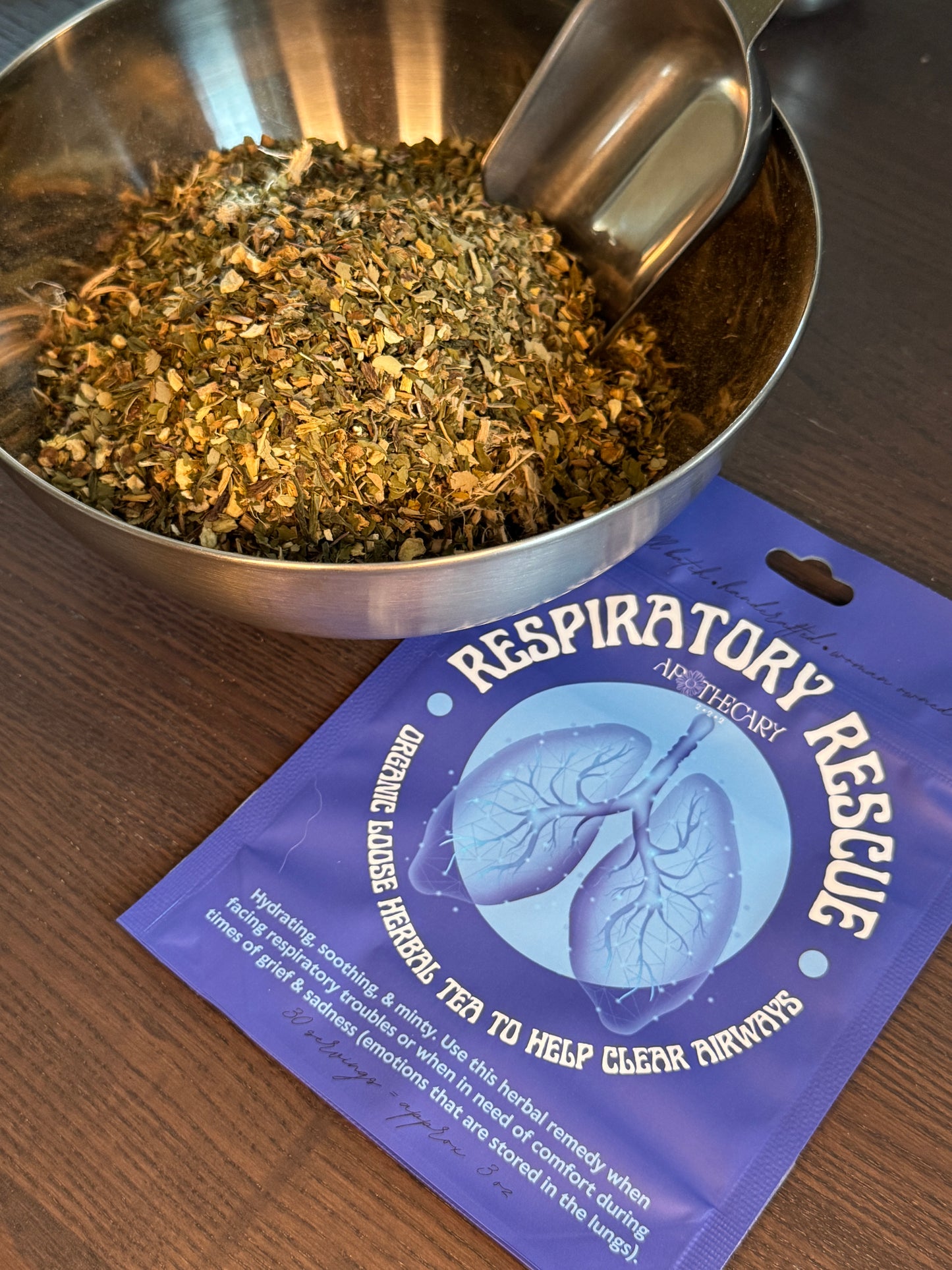Organic Tea Blend: Respiratory Rescue