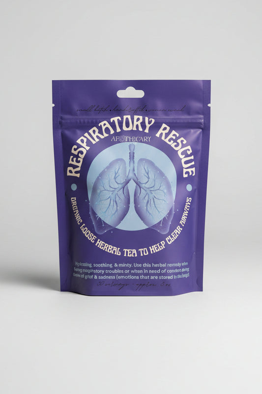 Organic Lung Support Tea Blend: Respiratory Rescue