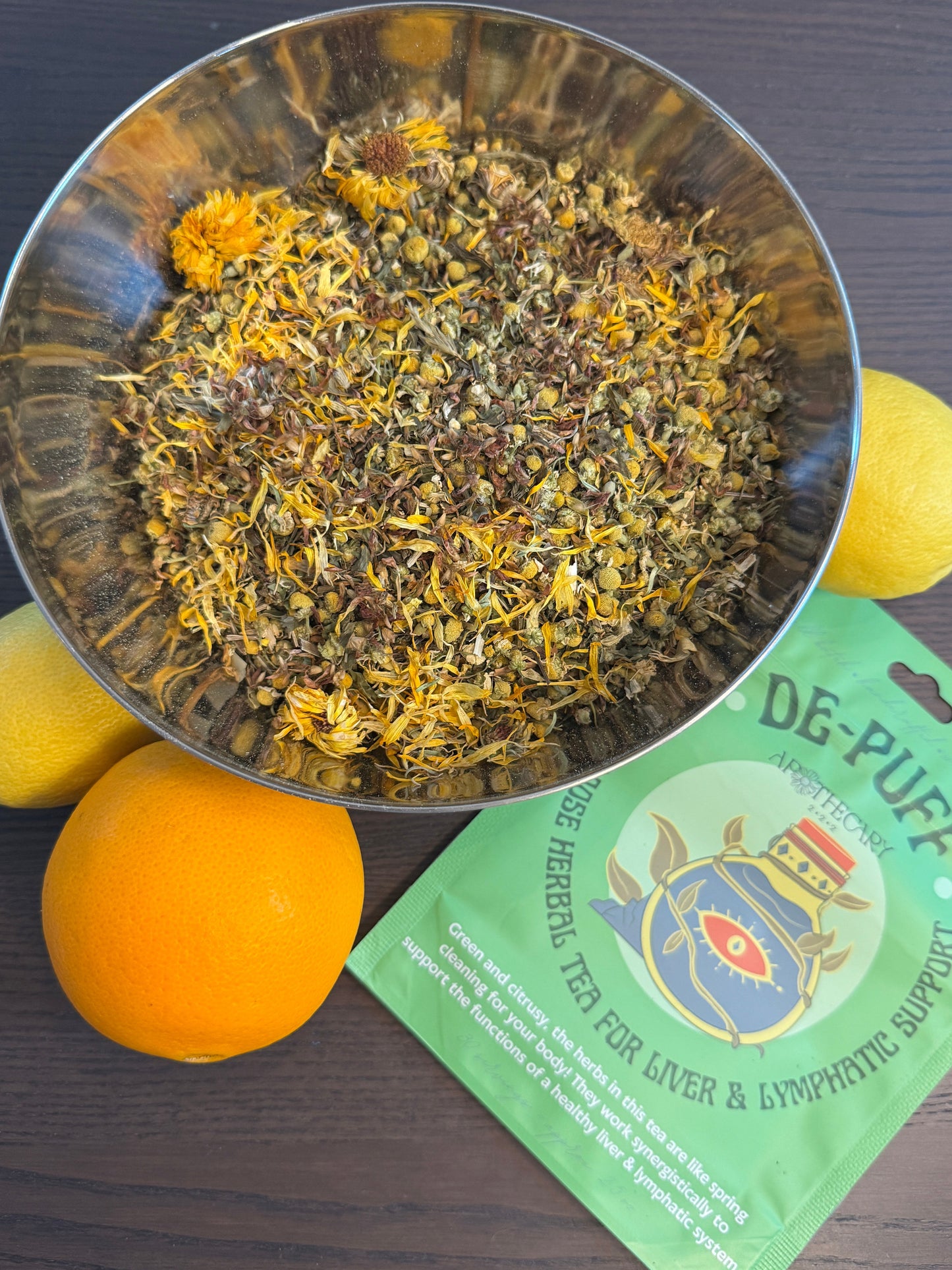 Organic Tea Blend: De-Puff
