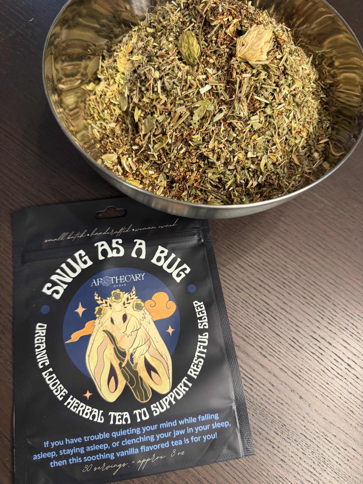 Organic Tea Blend: Snug as a Bug