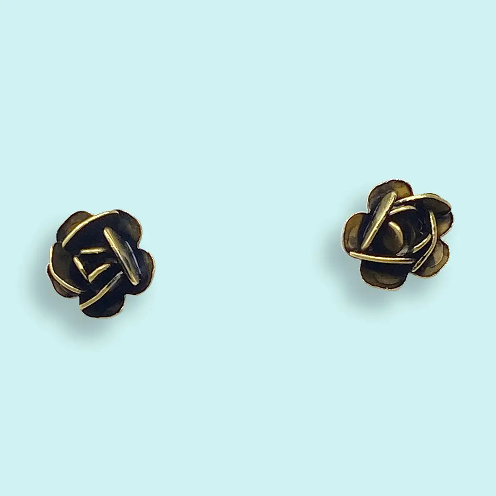 Rose Stud Earrings