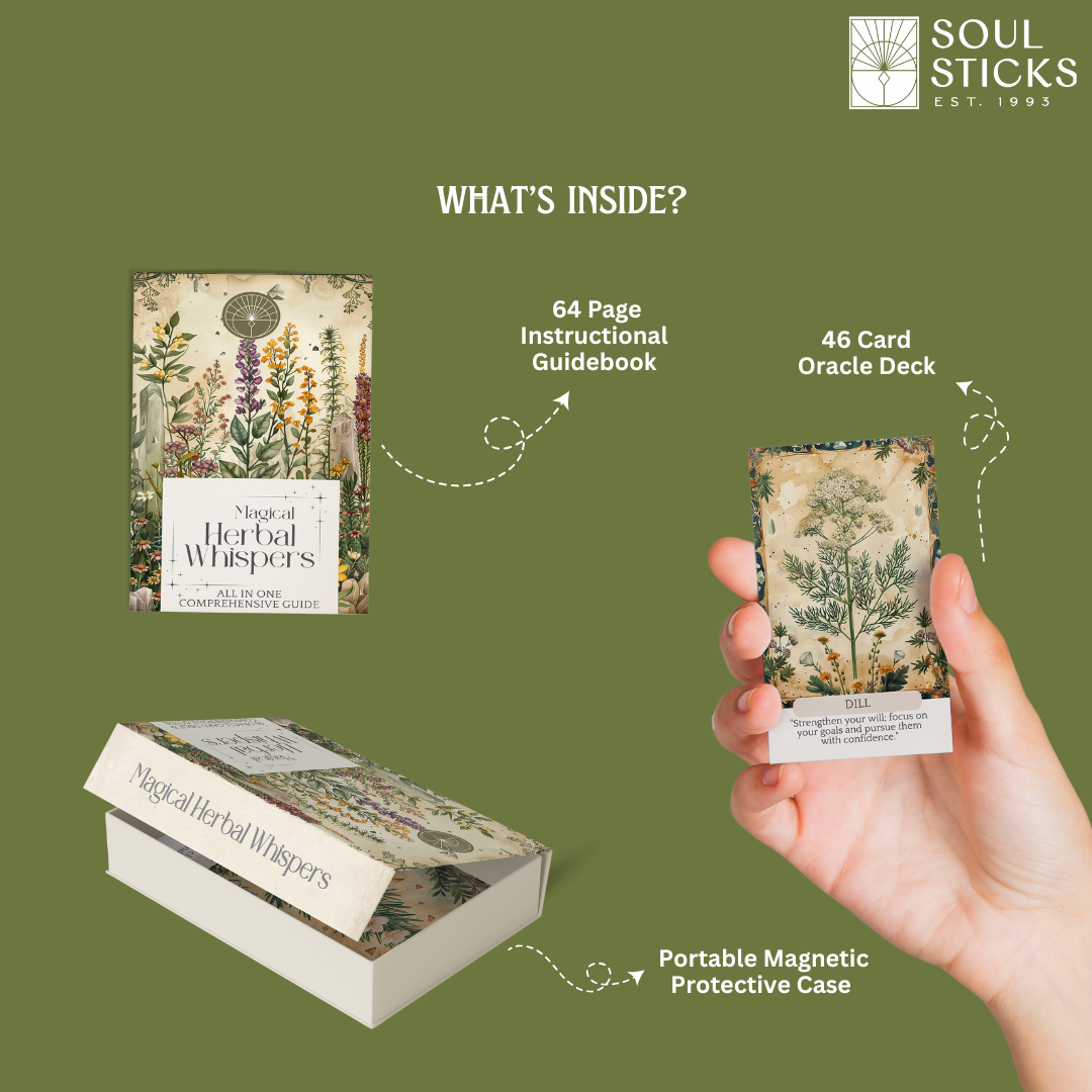 Magical Herbal Whispers Oracle Card Deck