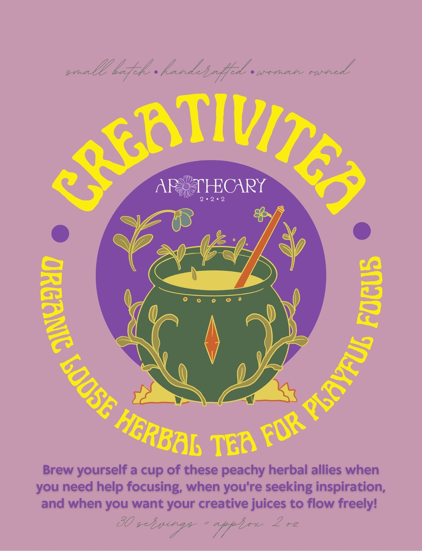 Organic Tea Blend: CreativiTEA