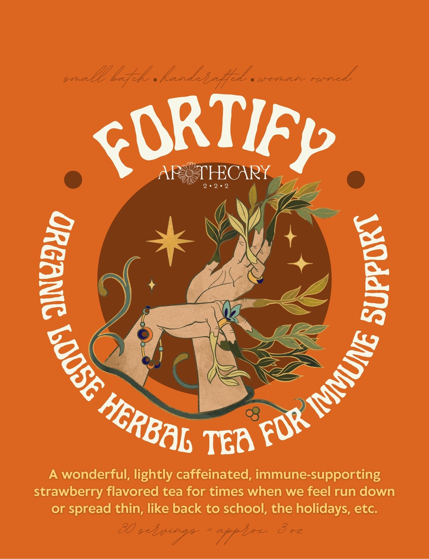 Organic Tea Blend: Fortify