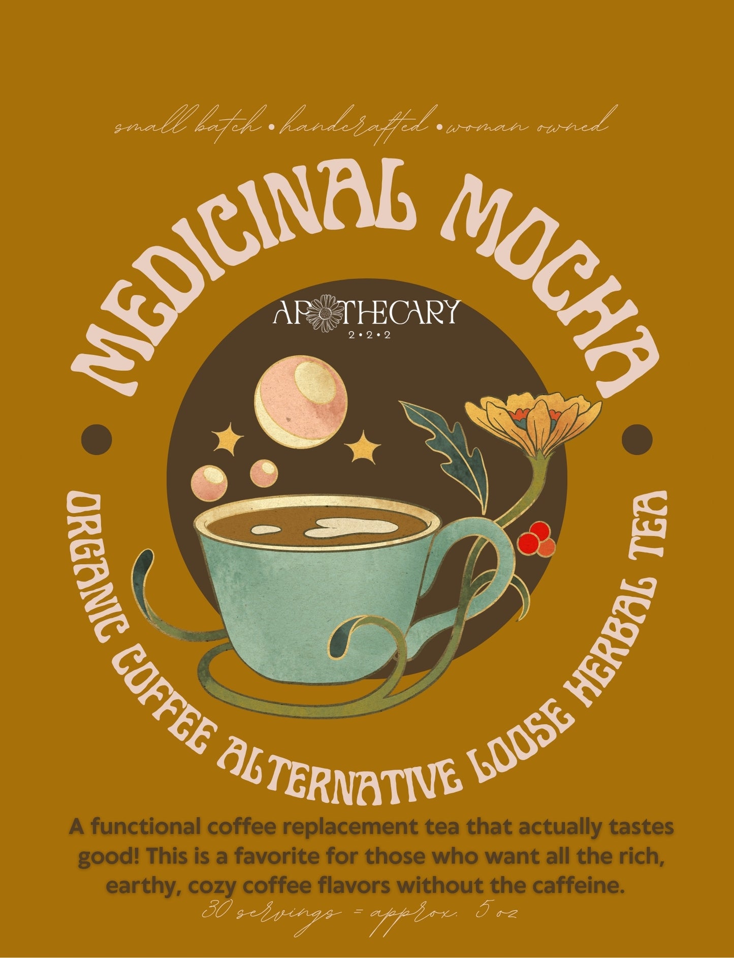 Organic Tea Blend: Medicinal Mocha