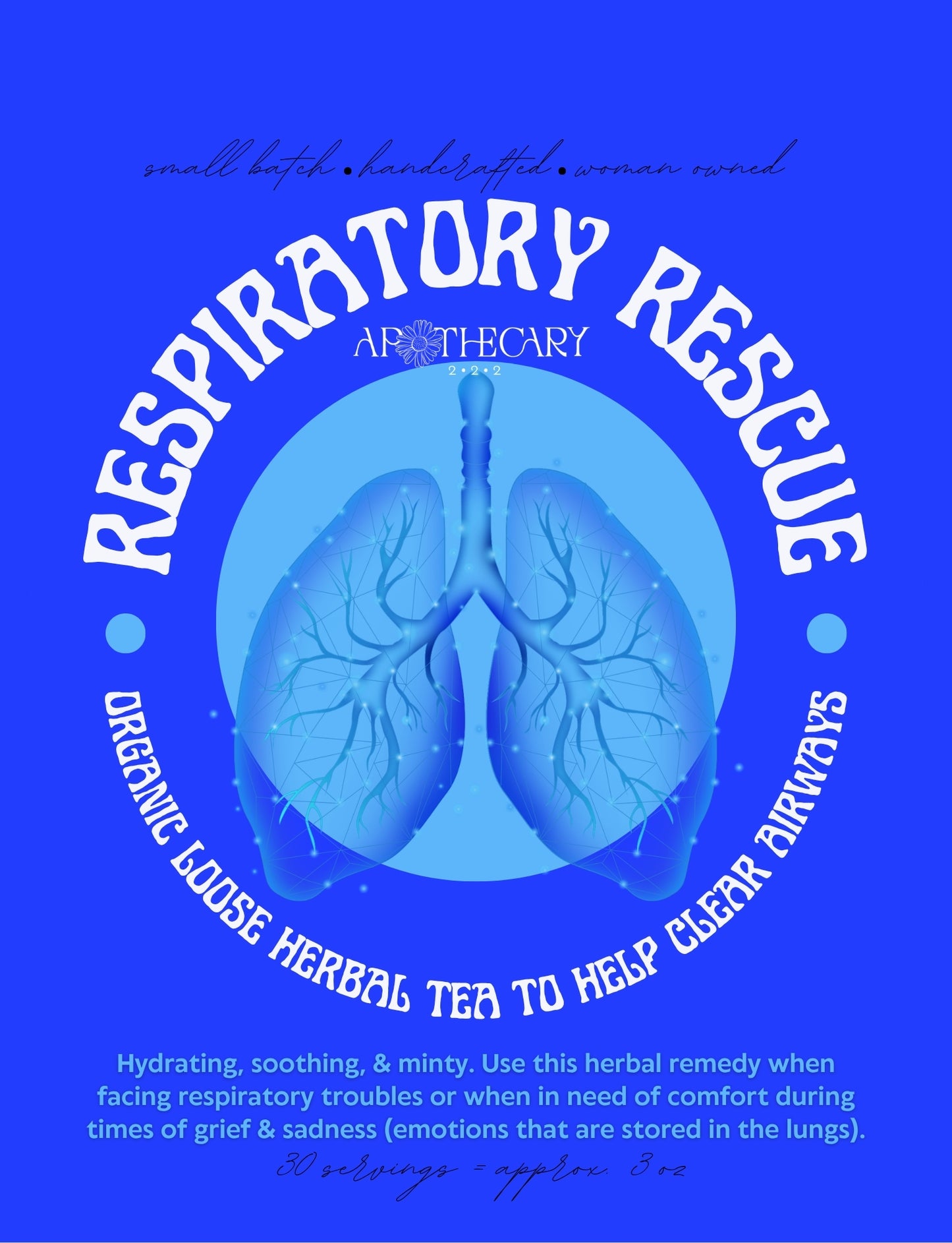 Organic Tea Blend: Respiratory Rescue