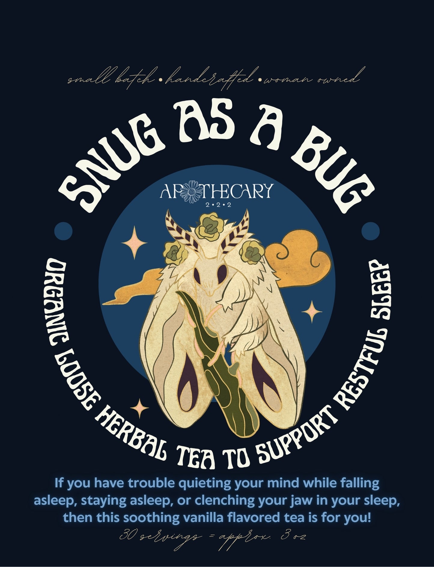 Organic Tea Blend: Snug as a Bug