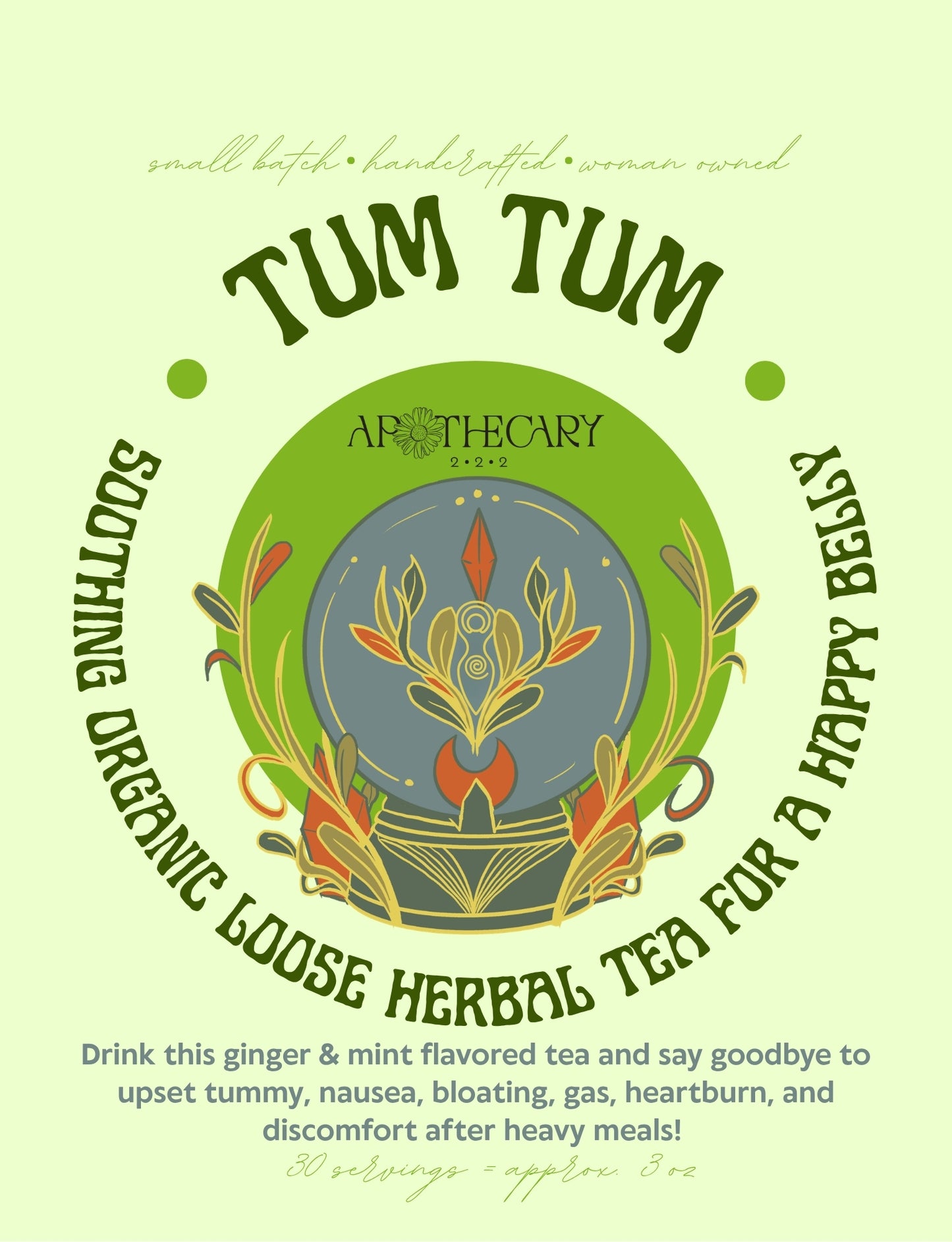Organic Tea Blend: Tum Tum